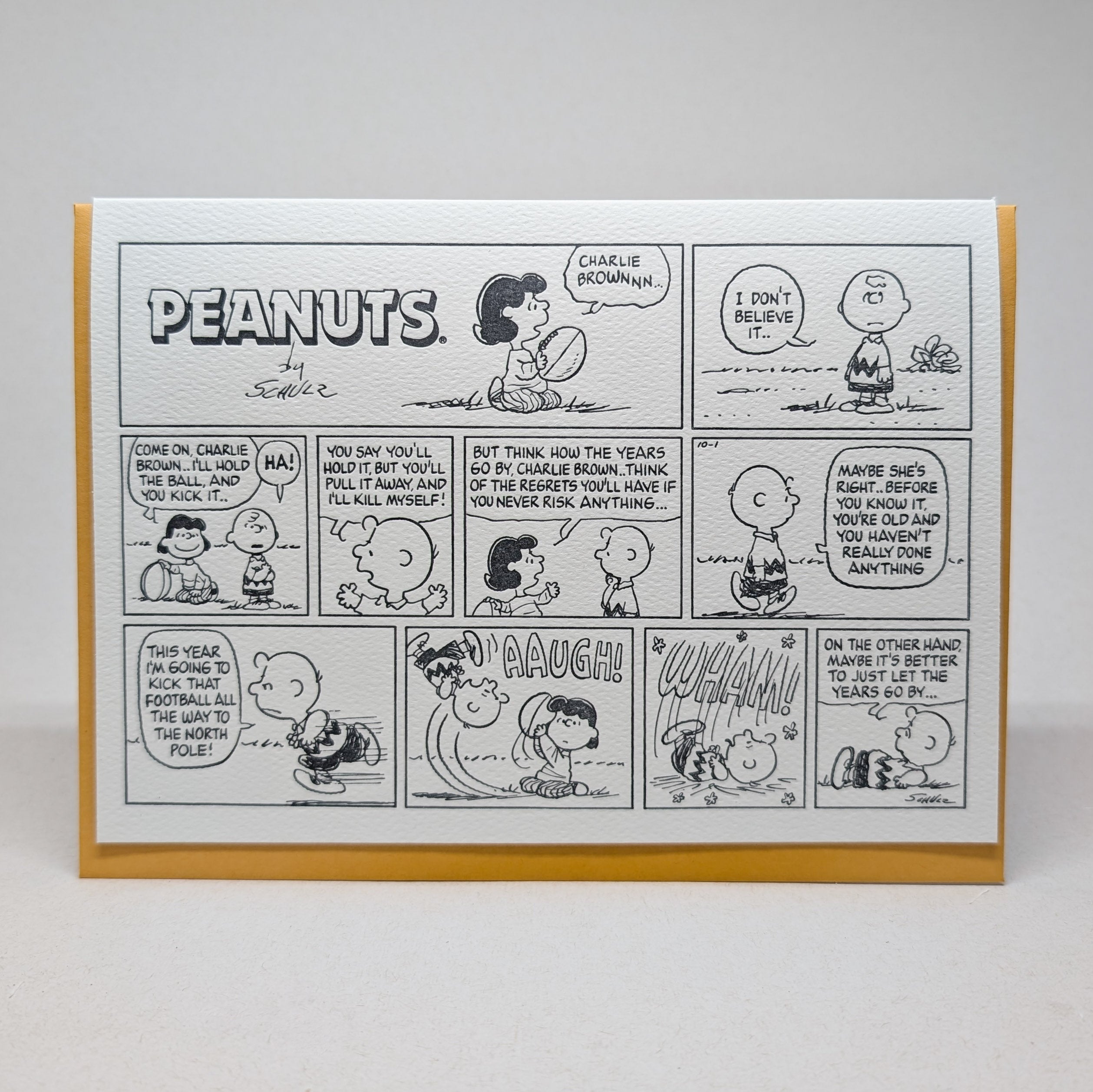 Come on Charlie Brown - Peanuts – Big Wheel Press