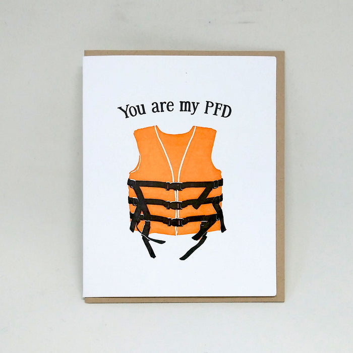 You are my PFD