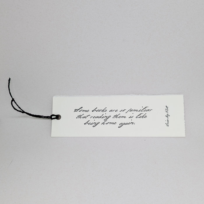 Louisa May Alcott - Deckled Bookmark