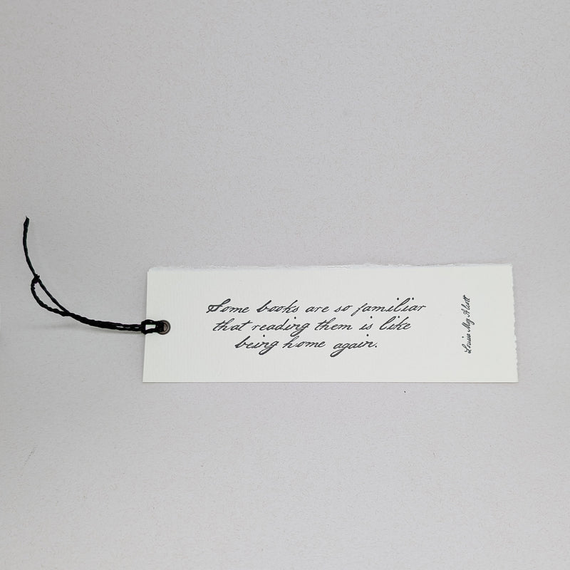 Louisa May Alcott - Deckled Bookmark
