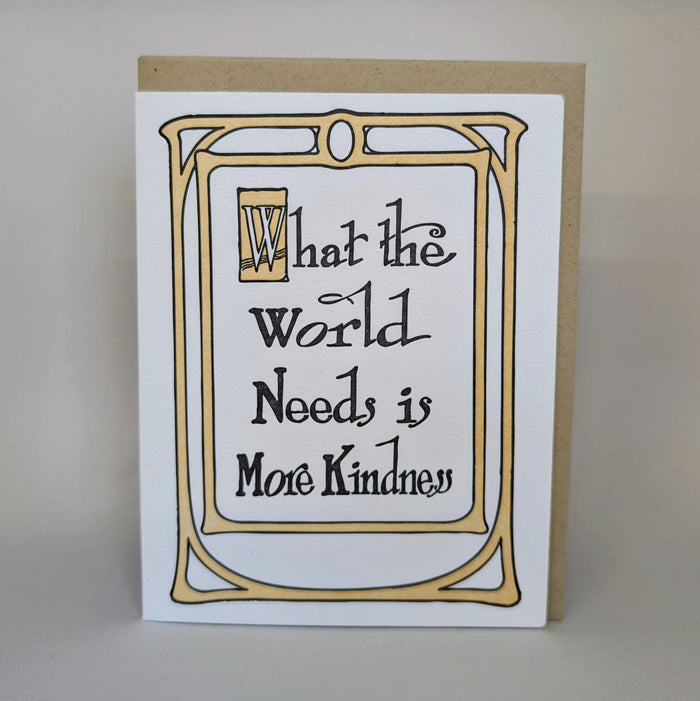 More Kindness