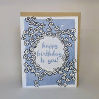Happy Birthday - Floral
