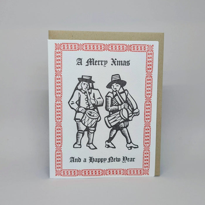 Merry Xmas - Wood Block