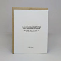 Best Wishes for a New Year - Woods