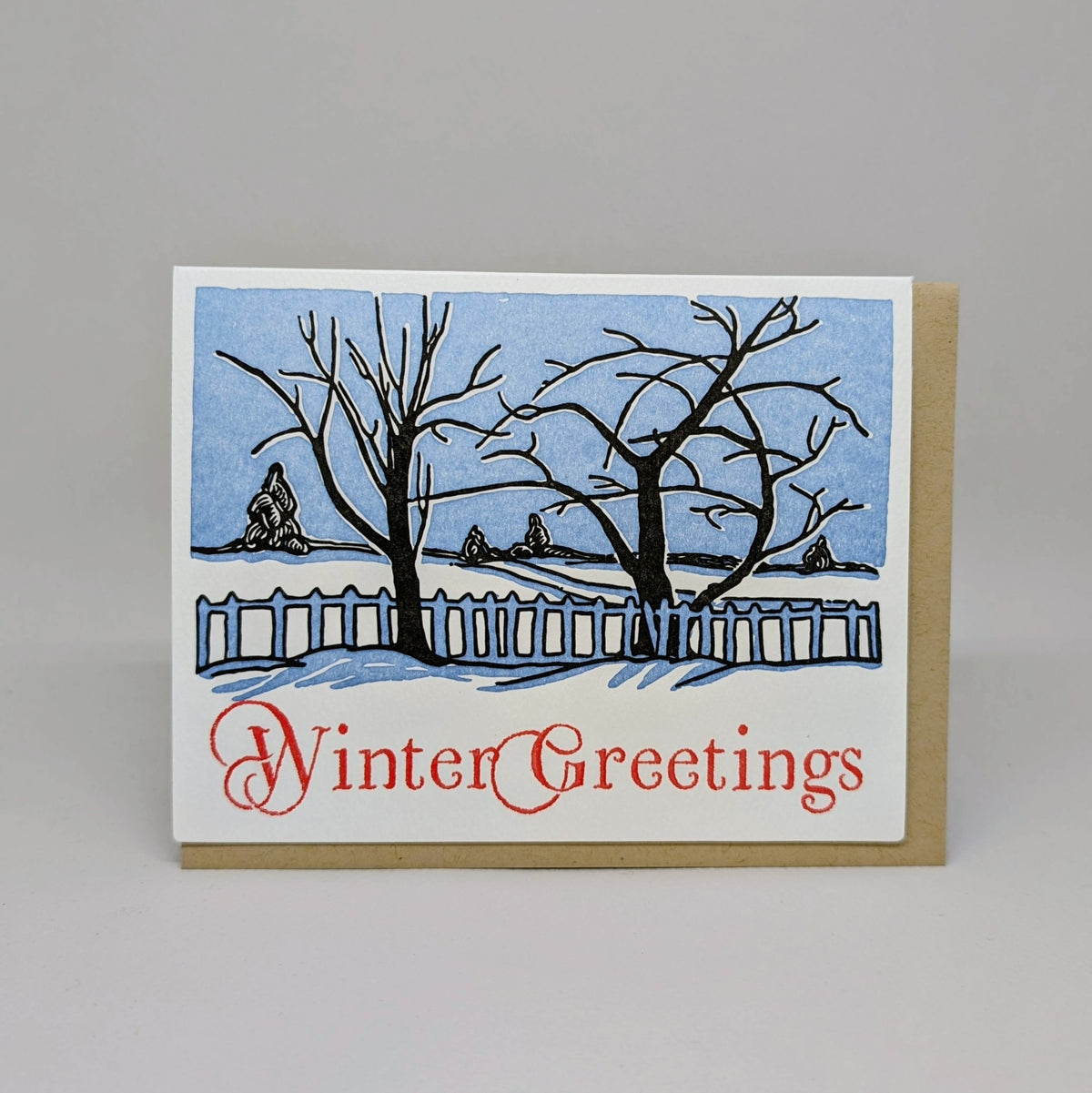 Winter's Greetings - Fencline