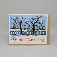 Winter's Greetings - Fencline