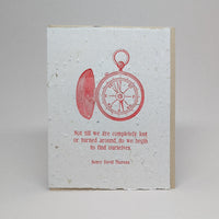Begin to find Ourselves - Henry David Thoreau (Bee Balm Seeds)