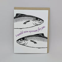 I would Swim Upstream for You
