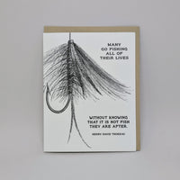 Many Go Fishing - Thoreau