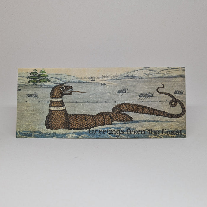 Greetings from the Coast - Scaly Sea Serpent