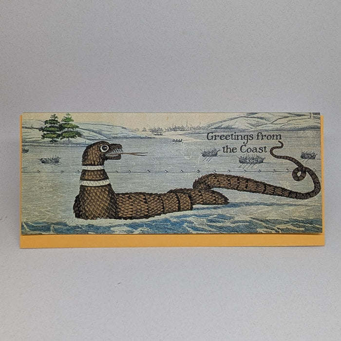 Greetings from the Coast - Scaly Sea Serpent