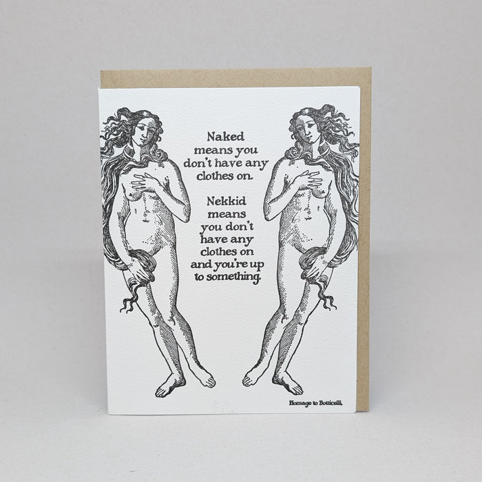 Naked vs Nekkid
