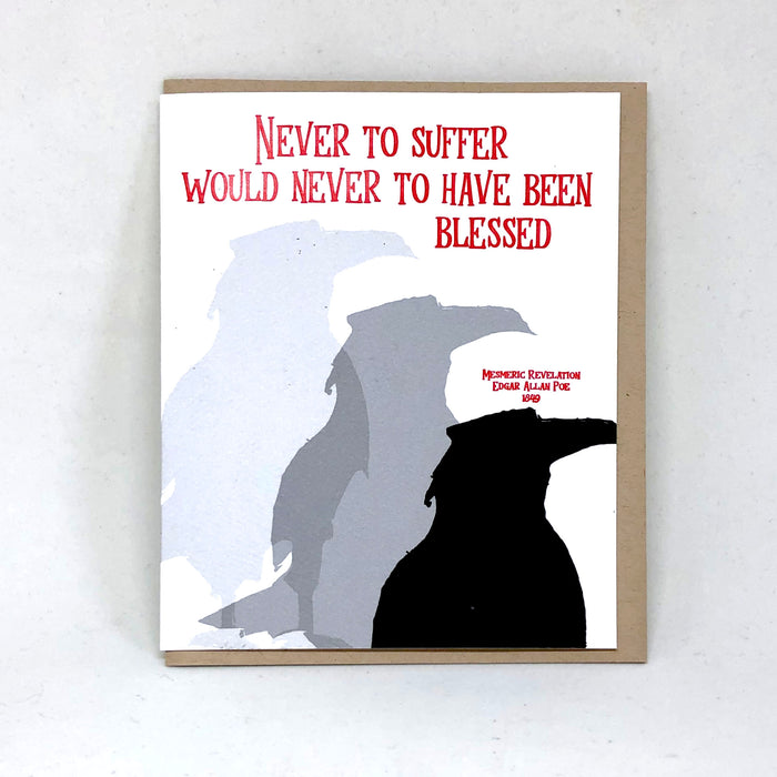 Never to Suffer - Edgar Allen Poe