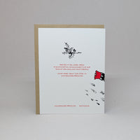 Warm and Cozy Holidays - Pooh Card