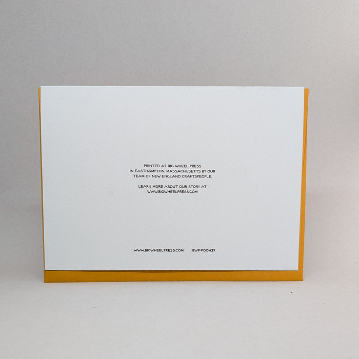 100 Acre Woods - Pooh Card