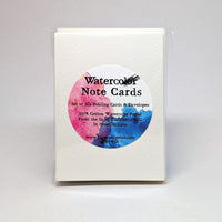 Watercolor Notecards - Set Of Six