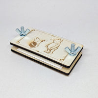 Piglet and Pooh - Flower Press