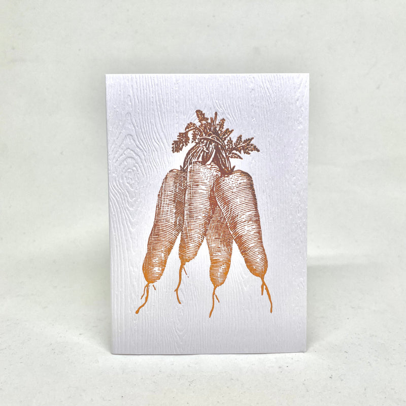 Carrots - Foil Stamped