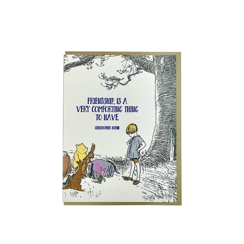 Friendship - Pooh Card