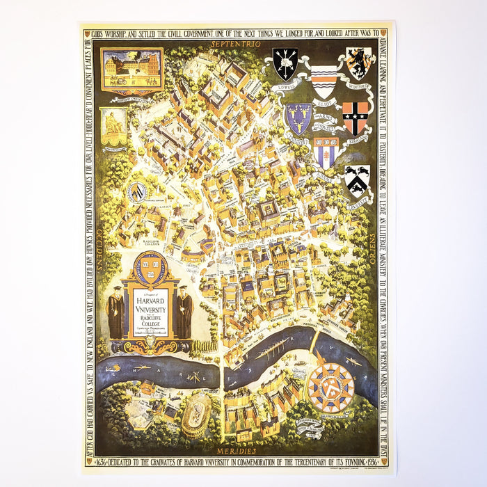 Harvard and Radcliffe - Cambridge Map