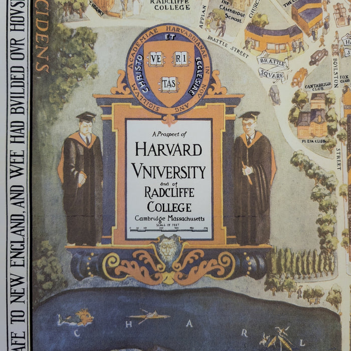 Harvard and Radcliffe - Cambridge Map