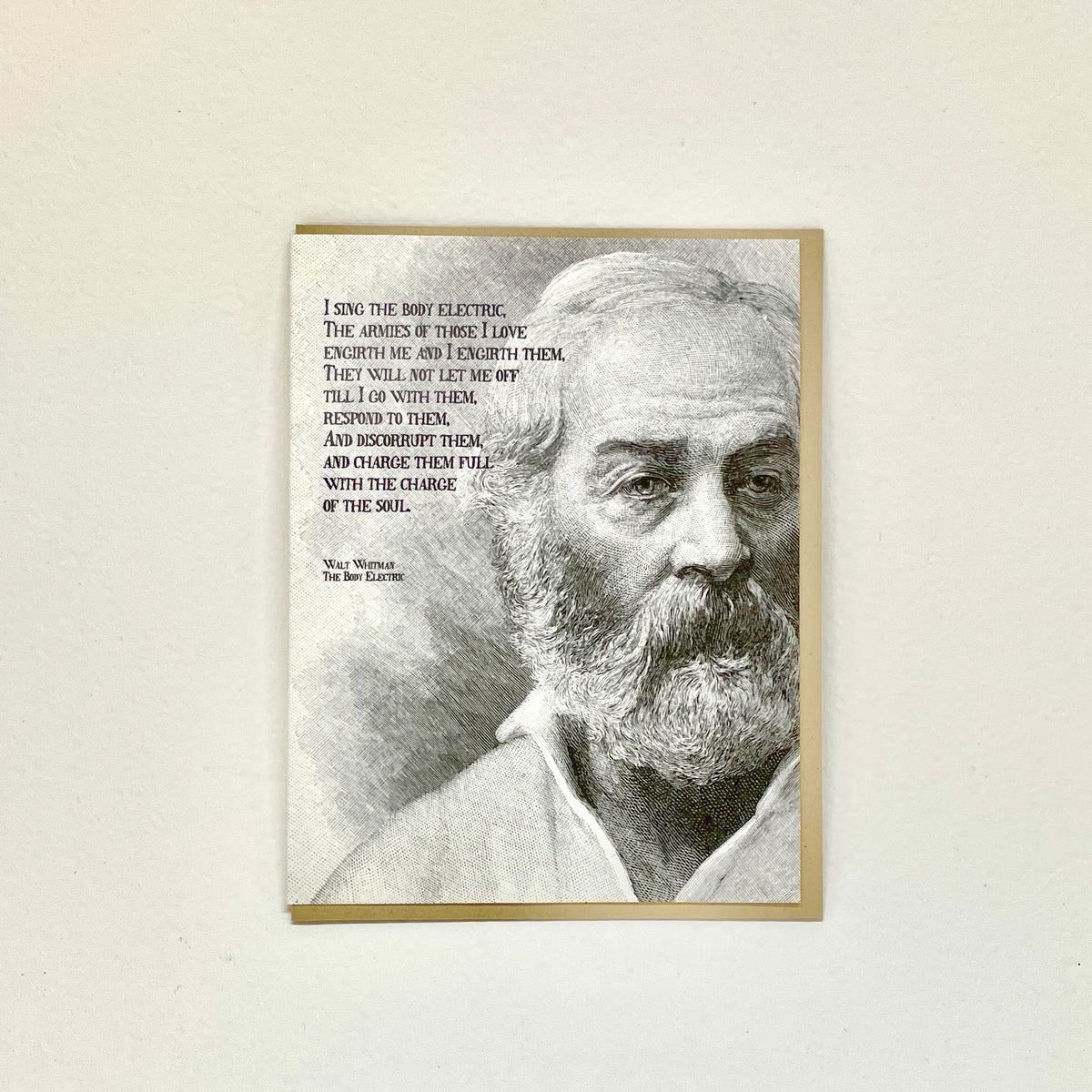 Body Electric - Walt Whitman