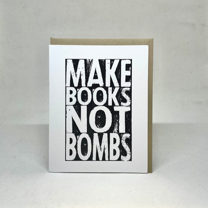 Make Books Not Bombs