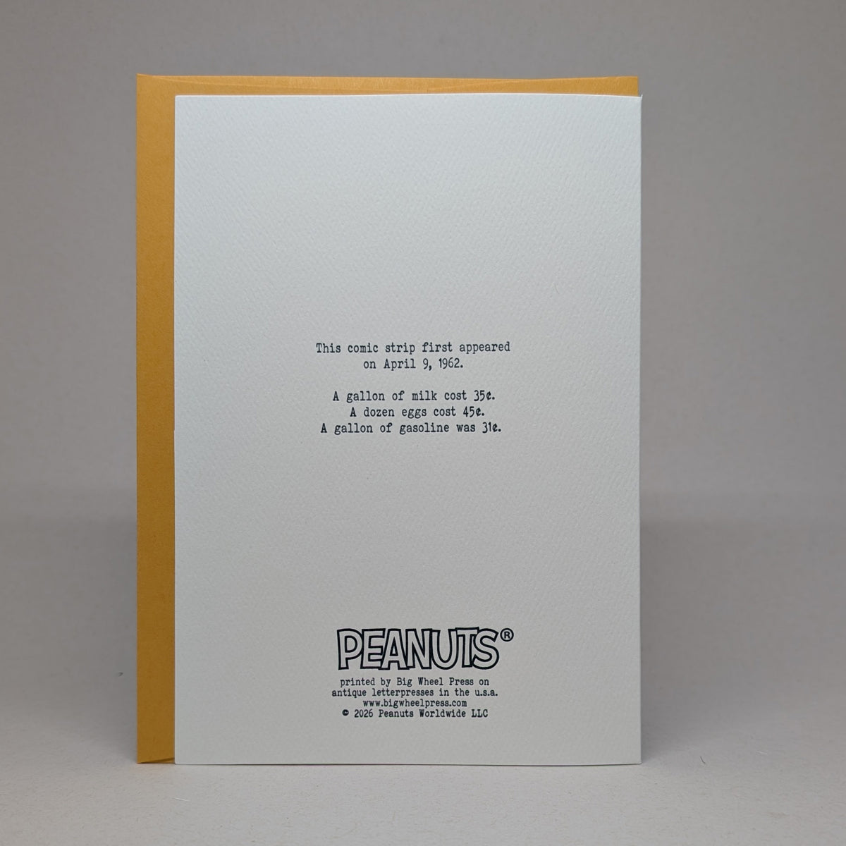 Every day is Somebody's Birthday - Peanuts