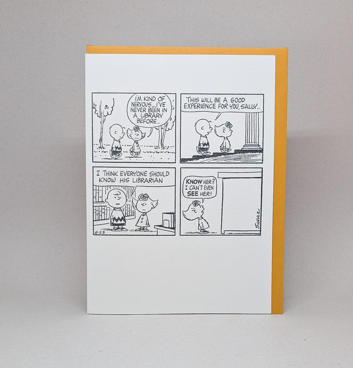Know your Librarian - Peanuts