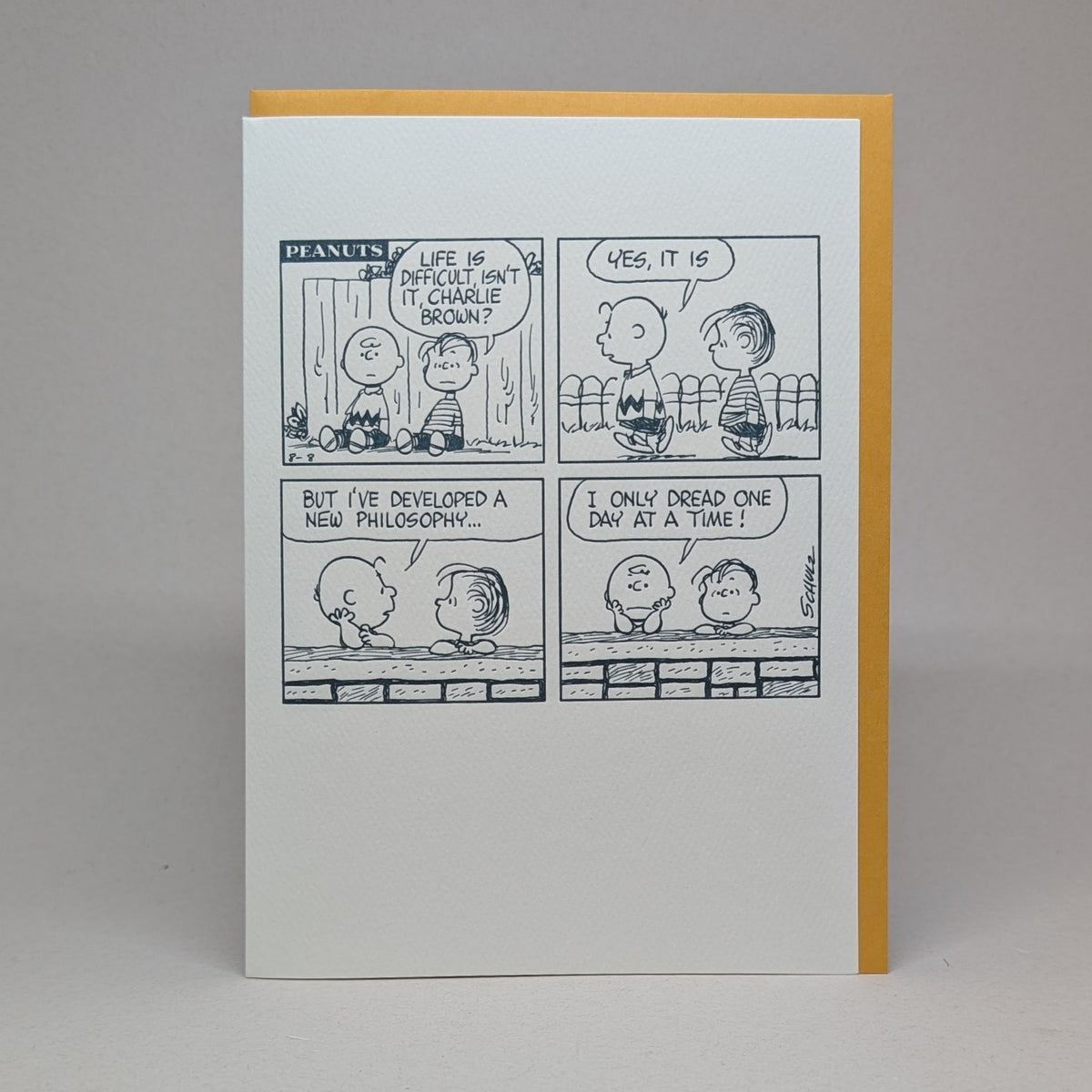 Life is Difficult - Peanuts