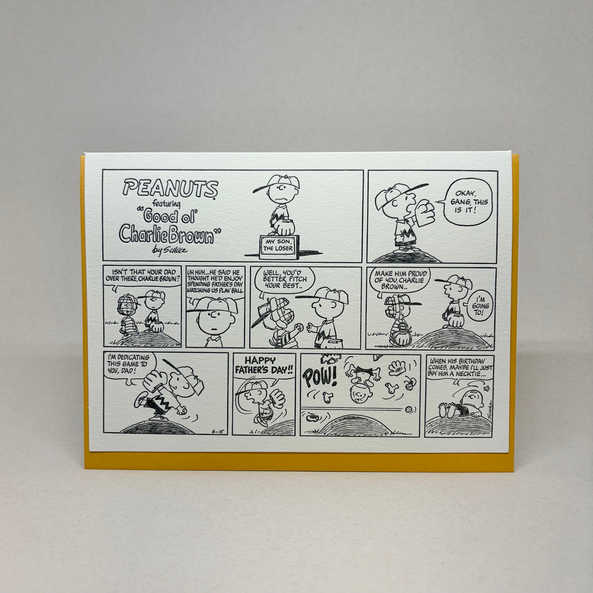 My Son The Loser - Father's Day - Peanuts