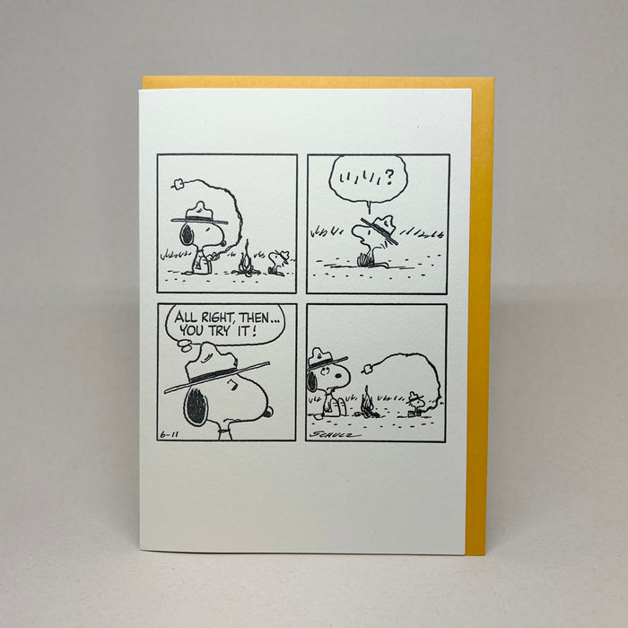 Toasting Marshmallows - Peanuts