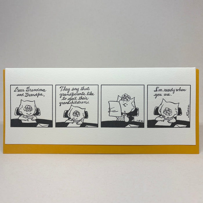 Dear Grandparents - Peanuts