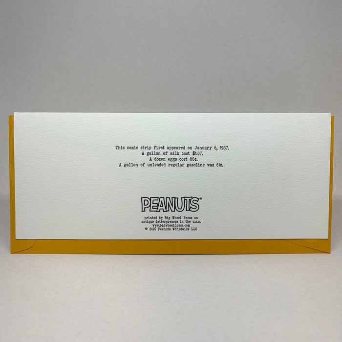 Dear Grandparents - Peanuts