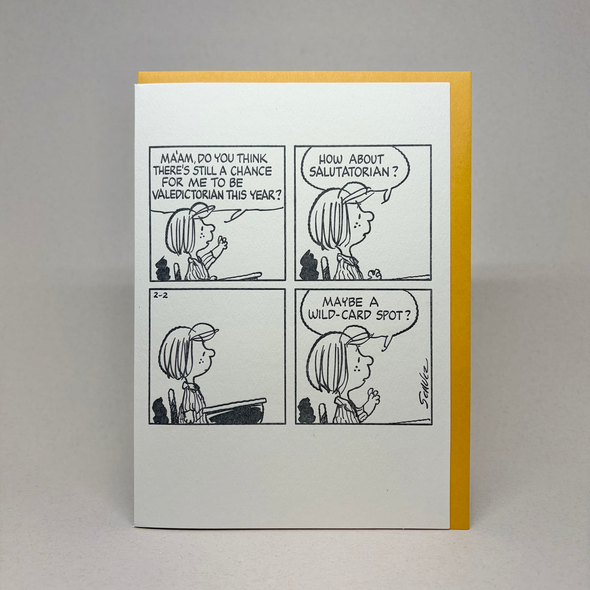 Ma'am, Do you Think there is a Chance? - Peanuts