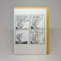 Ma'am, Do you Think there is a Chance? - Peanuts