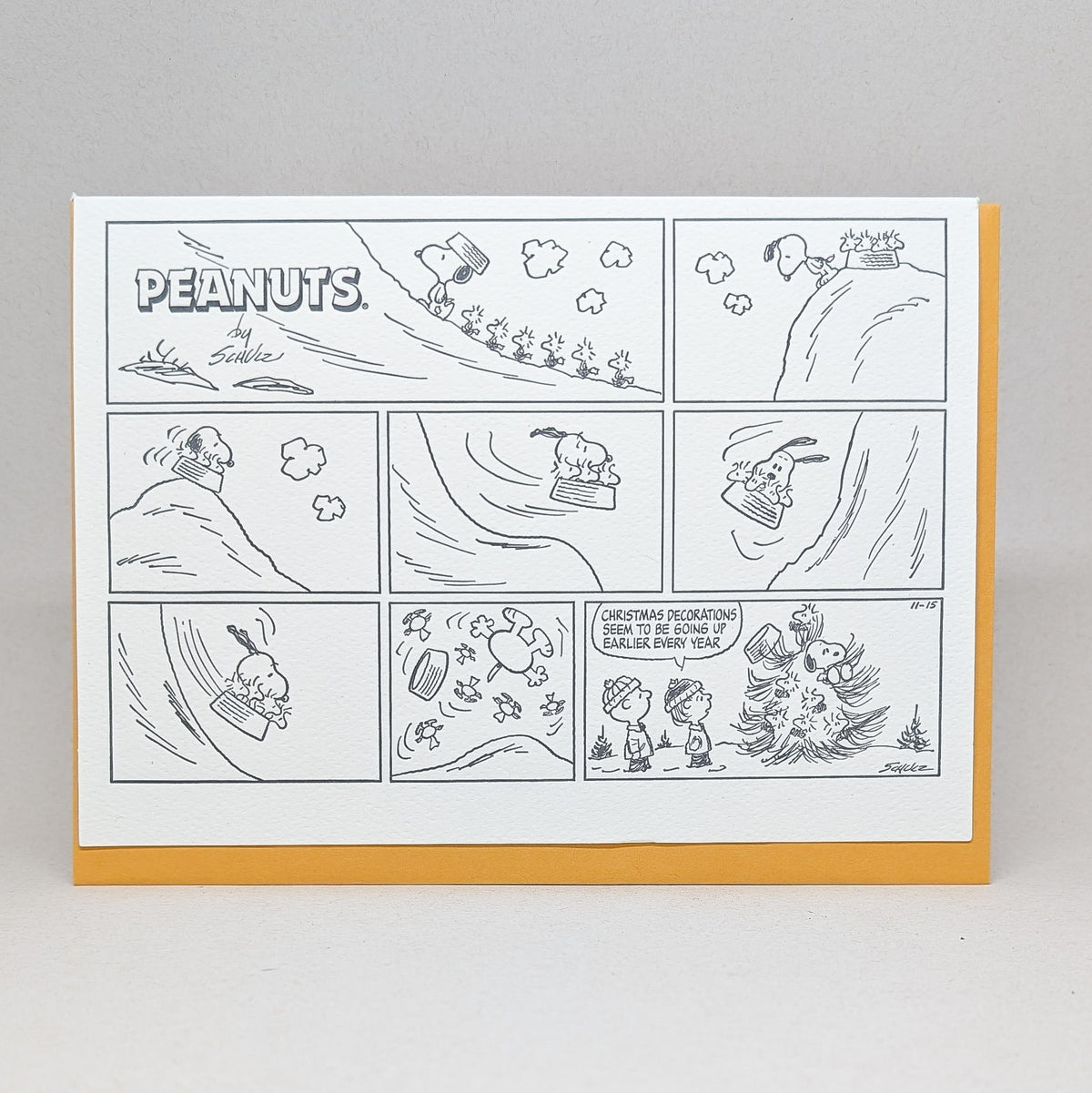 Snoopy goes Sledding - Peanuts
