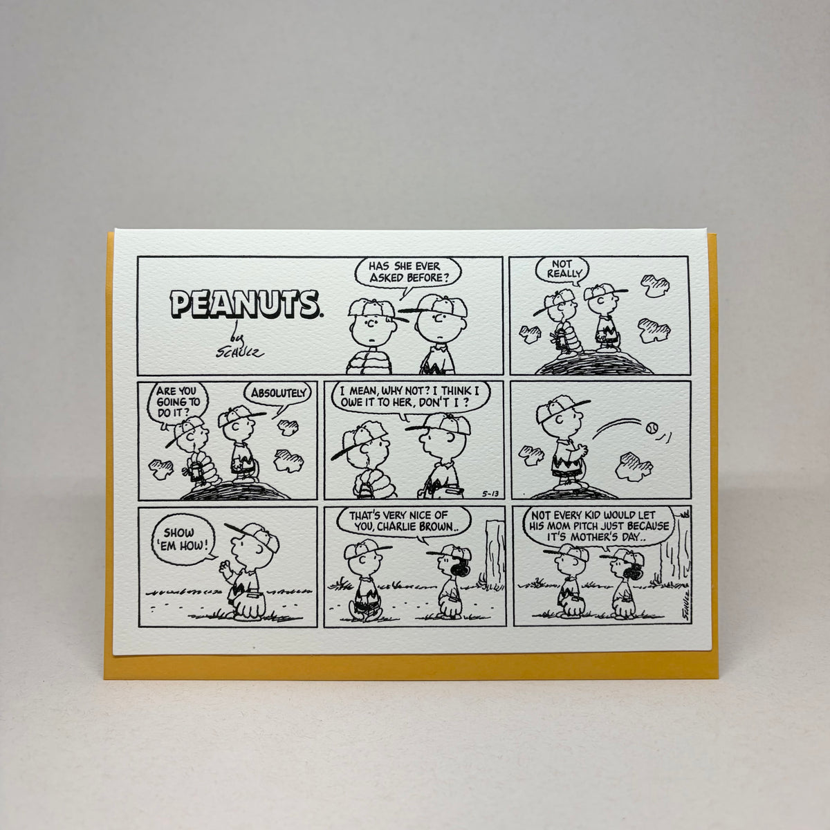 Mother's Day Pitch - Peanuts