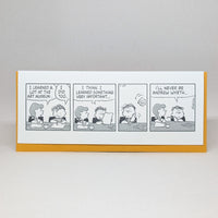 I Learned a lot at the Art Museum - Peanuts