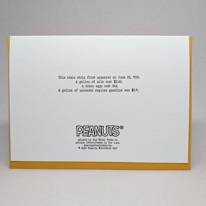 A Card for Dad - Peanuts