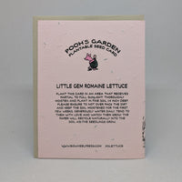 Keep Me in Your Heart - Pooh Seed Card (Lettuce)