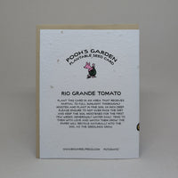 Nothing is Impossible - Pooh Seed Card (Rio Grande Tomato)
