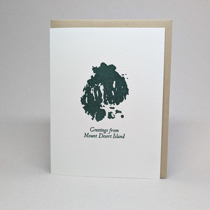 Greetings from Mount Desert Island - Maine