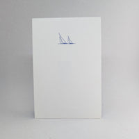 Sailboats - Notecard