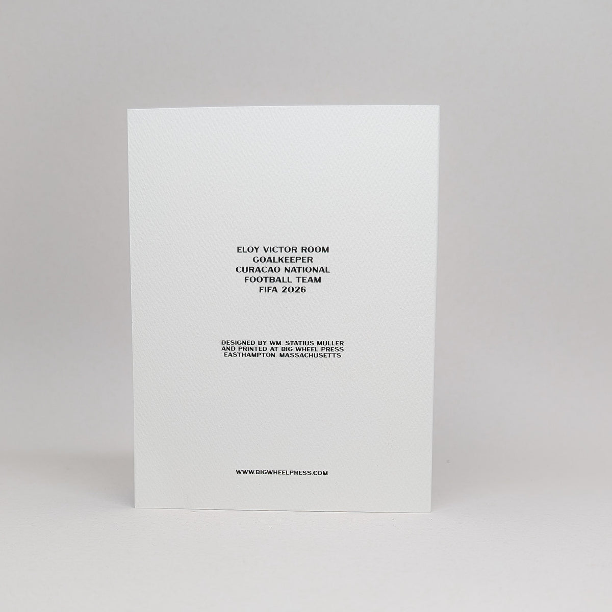 No ROOM in our Goal - Limited Edition World Cup Card