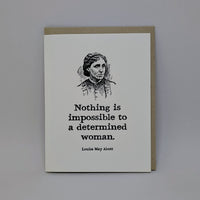 Nothing is Impossible - Louisa May Alcott