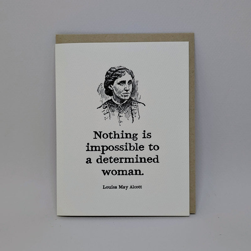 Nothing is Impossible - Louisa May Alcott