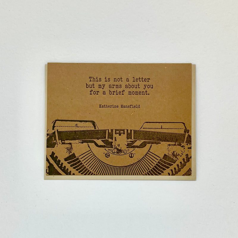 This is not a letter, But...