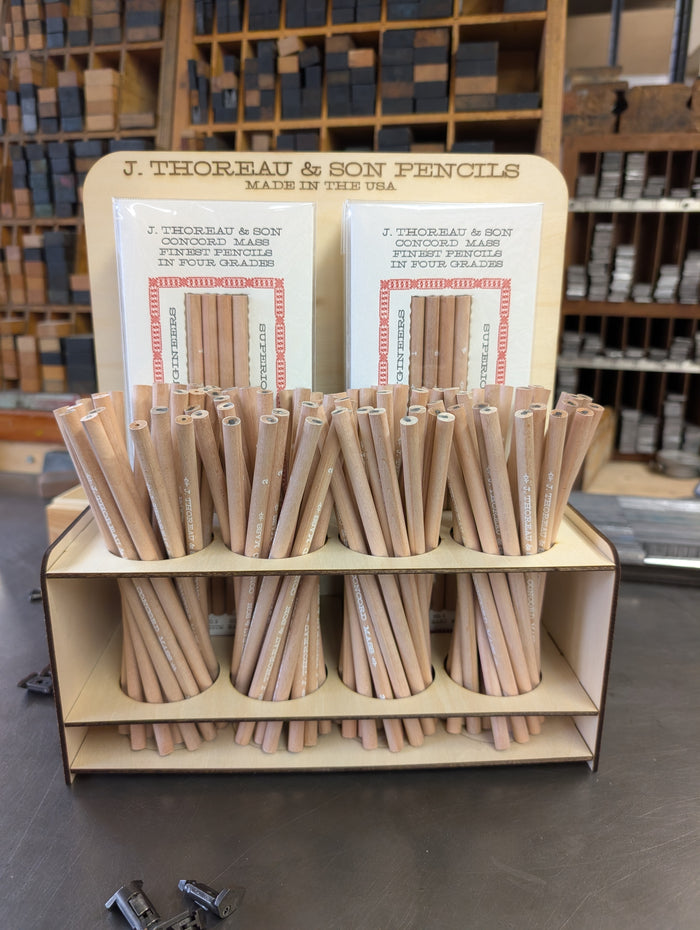 Thoreau & Son - Finest Pencil Set Counter Display Bundle