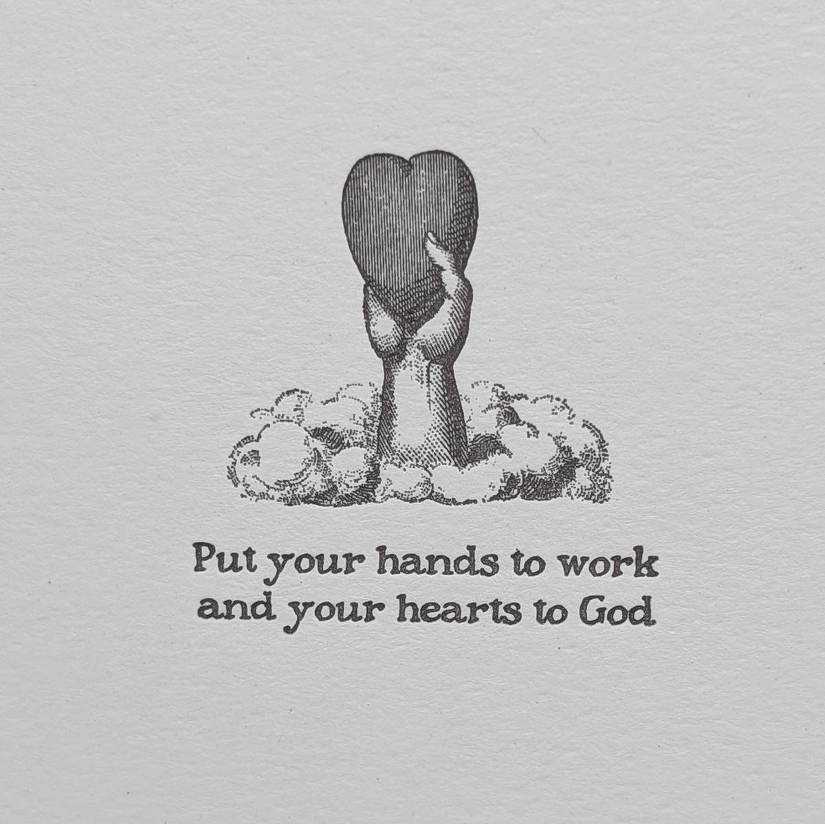 Put Your Hands to Work